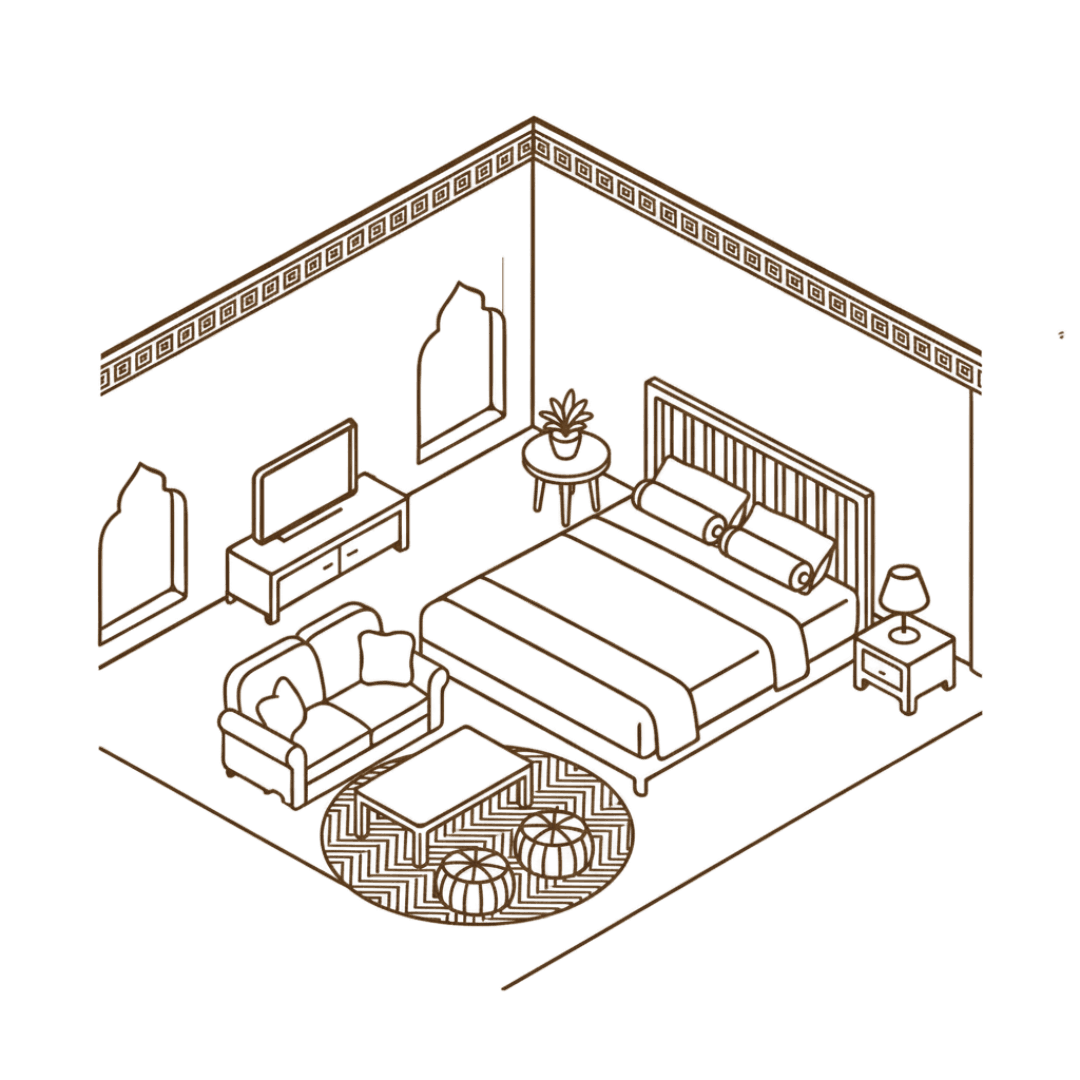 click to zoom MAHARANI SUITE