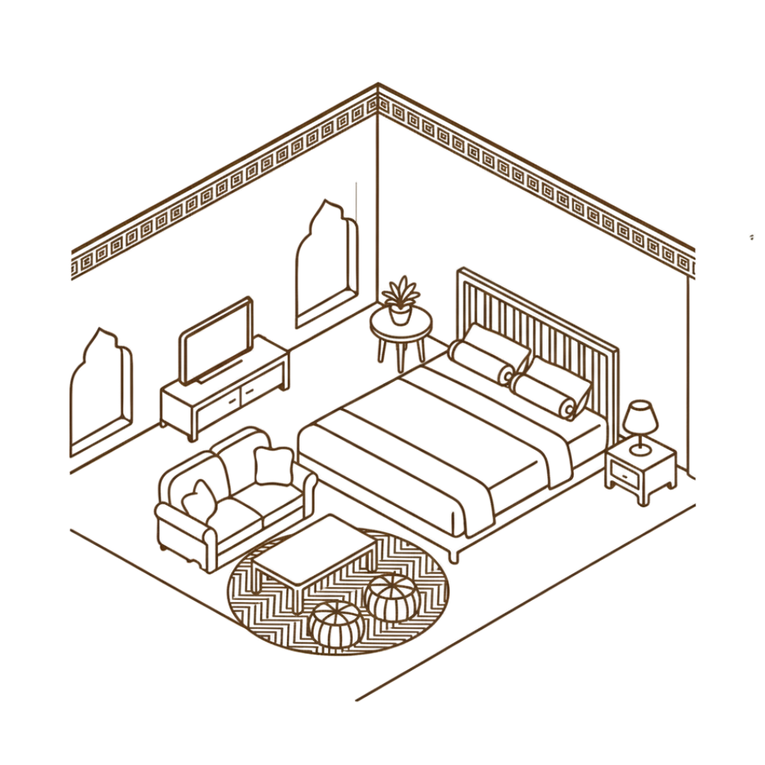 click to zoom MAHARANI SUITE